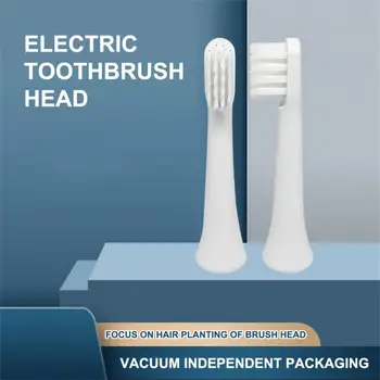 1-10pcs Escova de dentes Elétrica Cabeças de Reposição Para XIAOMI MIJIA T100 T300 T500 T700 Branco Vácuo Substituto Cabeças Sem Logotipo 2