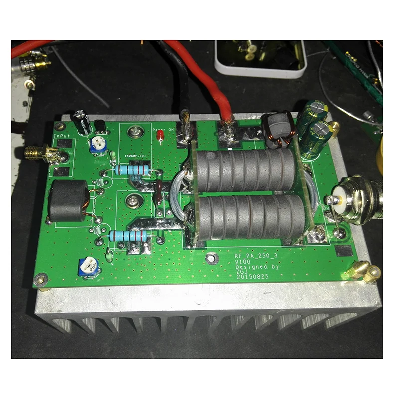 180W HF Linear de Potência de RF Amplificador / 180W Linear do Amplificador de Potência de Amplificador de Kits Para o Transceptor de Intercomunicação de Rádio HF FM Presunto H226 0