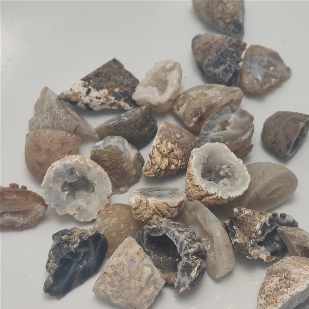 1Pcs Natural Ágata Irregular de Cristal Fatia de Cura Reiki Pedra de Quartzo Pingente Mineral de Decoração de Casa de Coleta de Pedras brutas Fatia