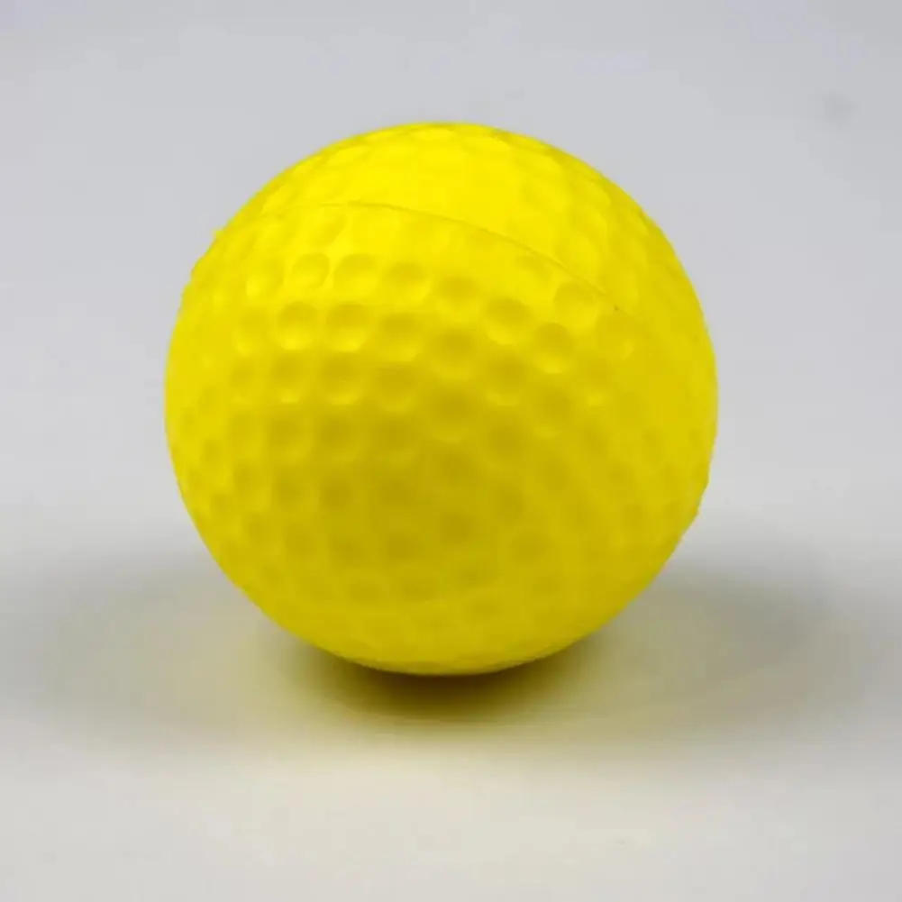 2Pcs Bolas de Golfe Elástico, de Alta Visibilidade, Eco-amigável Segurança Prática de Golfe Bolas de Crianças Brinquedos para a Prática de Golfe Indoor 골프공