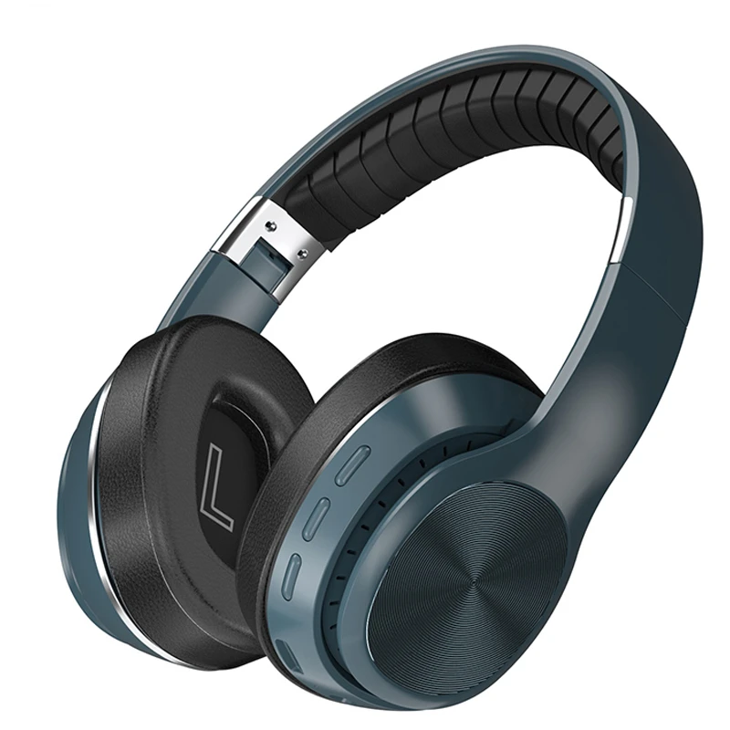 Aparelhagem hi-fi Dobrável Fones de ouvido Fones de ouvido sem Fio Bluetooth suporta Cartão de TF/FM/Bluetooth AUX Fone de ouvido Estéreo Com Microfone