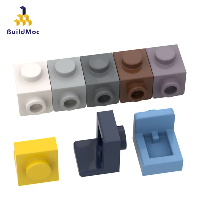 BuildMOC 36841 Suporte 1 x 1 - 1 x 1 Para a Construção de Blocos de Peças DIY Educacional Reunir Tijolos de Brinquedos Para Crianças Presentes