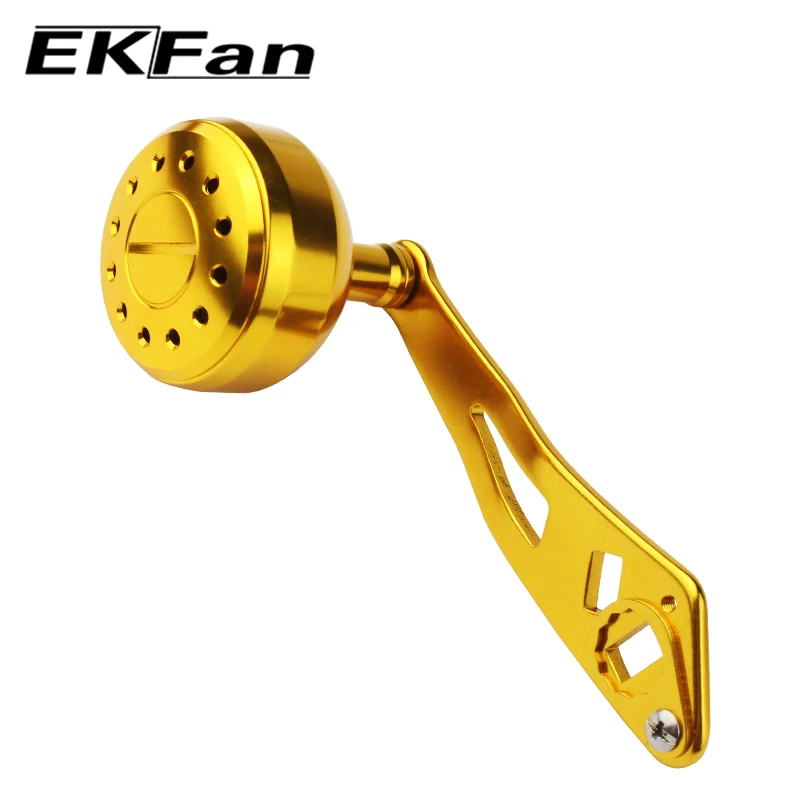 EKFan da Liga de Alumínio de 3000-5000 Série Botão 94MM Carretel de Pesca de Alça Para a AB & DAI Baitcasting Reel Fishing Tackle peças
