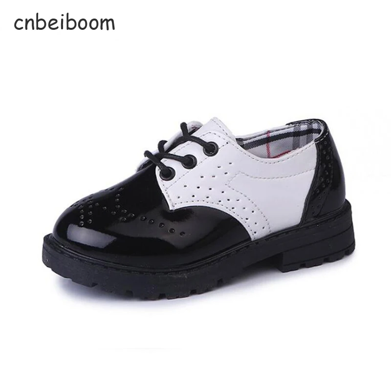 Novos Meninos Da Criança Sapatos De Couro De Moda Causal Pouco Sapatos De Crianças Escola Formal De Casamento Sapatos Para Meninas Sapatos Mocassins