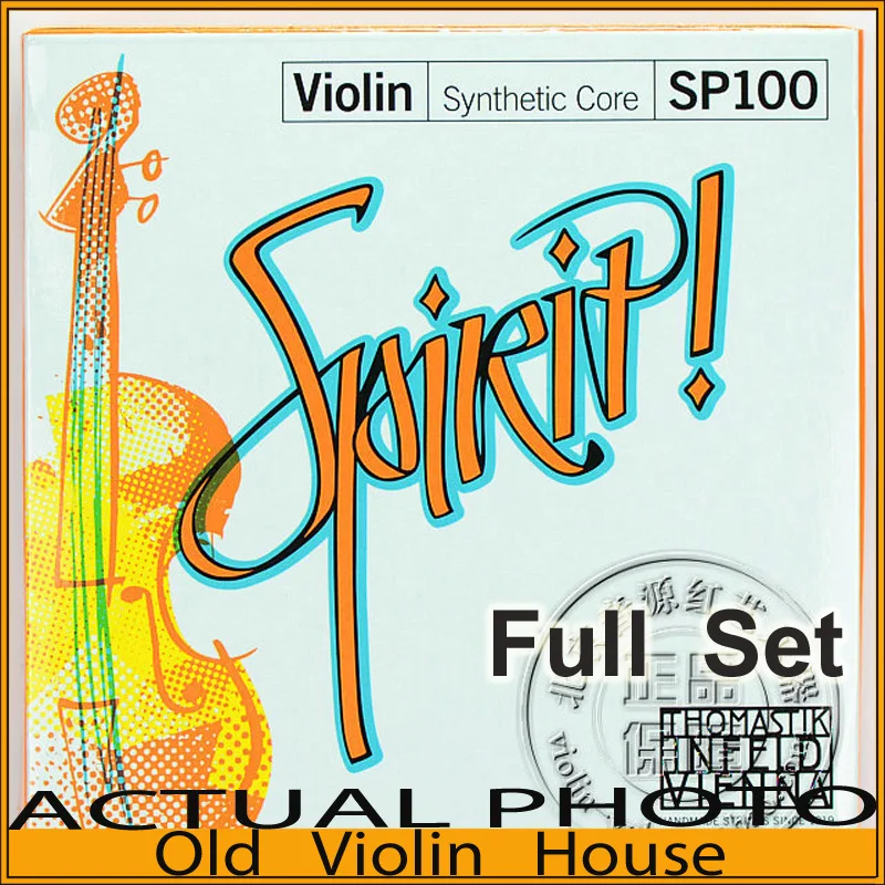 Original Thomastik Espírito Cordas do Violino (SP100)Conjunto de 4/4 com Removíveis E Bola-Final, conjunto completo,feito na Áustria ,venda Quente 0
