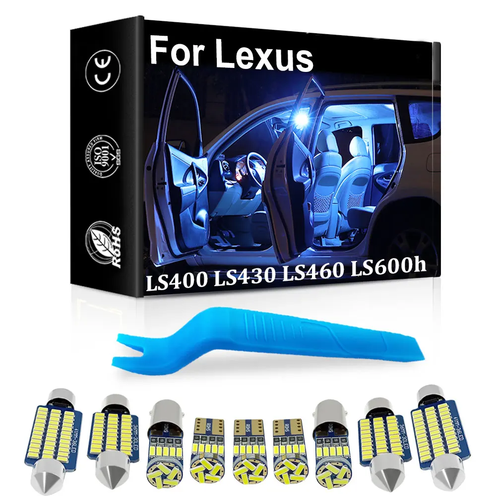 Veículo Canbus Interior LED de Luz Para o Lexus LS400 LS430 LS460 LS600h LS 400 430 460 600 Interior da Lâmpada de Carro Acessórios para Auto Peças