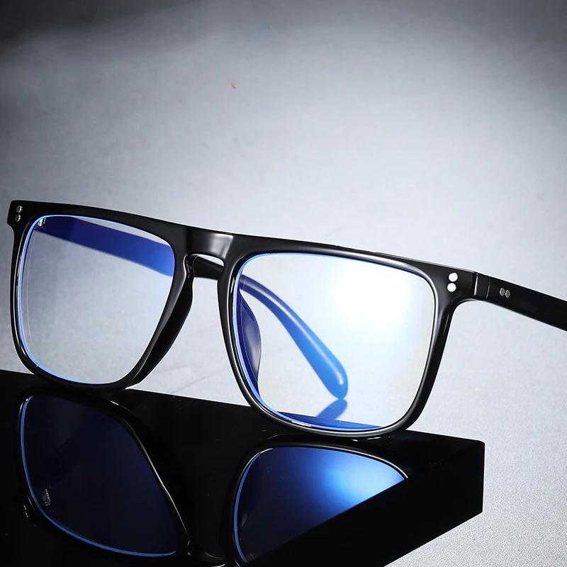 Anti Luz Azul Óculos De Filtro De Bloqueio Reduz Óculos De Deformação Clara De Jogos De Computador Óculos Homens Melhorar O Conforto 1