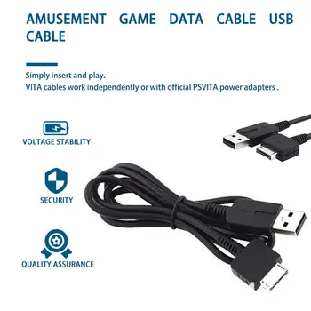 2 em 1 carregador USB de Chumbo Cabo do Carregador para Sony Playstation PS Vita 4