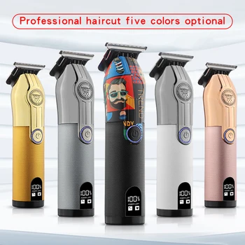 2021 USB Elétrica de cortar Cabelo Recarregável Barbeador Aparador de Barba Profissional de Homens de Cabelo Máquina de Corte a Barba do Barbeiro Corte de Cabelo