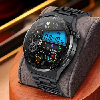 2022 NFC Monitorização de ECG Smart Watch Homens de Chamada Bluetooth Fitness Tracker Multi-movimento Impermeável Smartwatch Homens Para Huawei IOS