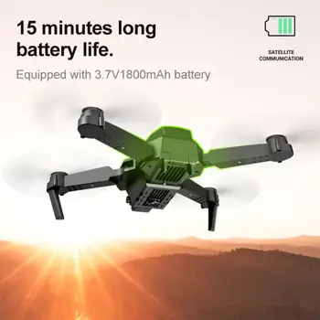2022 NOVO E88 Mini Drone 4K HD Daul Câmera Com wi-Fi FPV Portátil Dobrável Controle Remoto Drones Rc Quadcopter Câmara Dron Brinquedos 2