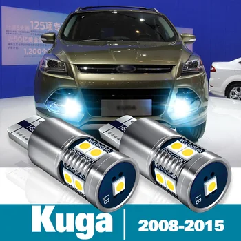 2pcs DIODO emissor de Luz de Estacionamento Para o Ford Kuga 1 2 Acessórios 2008 2009 2010 2011 2012 2013 2014 2015 Apuramento da Lâmpada