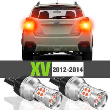 2x de Freio do DIODO emissor de Luz de Acessórios da Lâmpada Para Subaru XV 2012 2013 2014