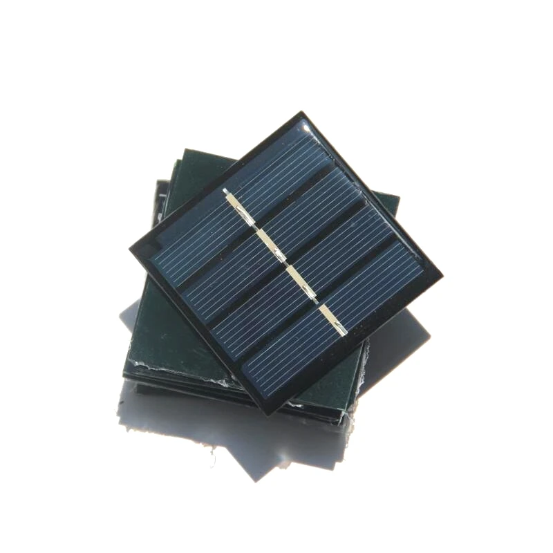 0.45 W 2V Mini Célula Solar Módulo Policristalino DIY Sistema de Painel Solar Carregador de Epóxi 58*58*3MM 10pcs/lot Frete Grátis 2