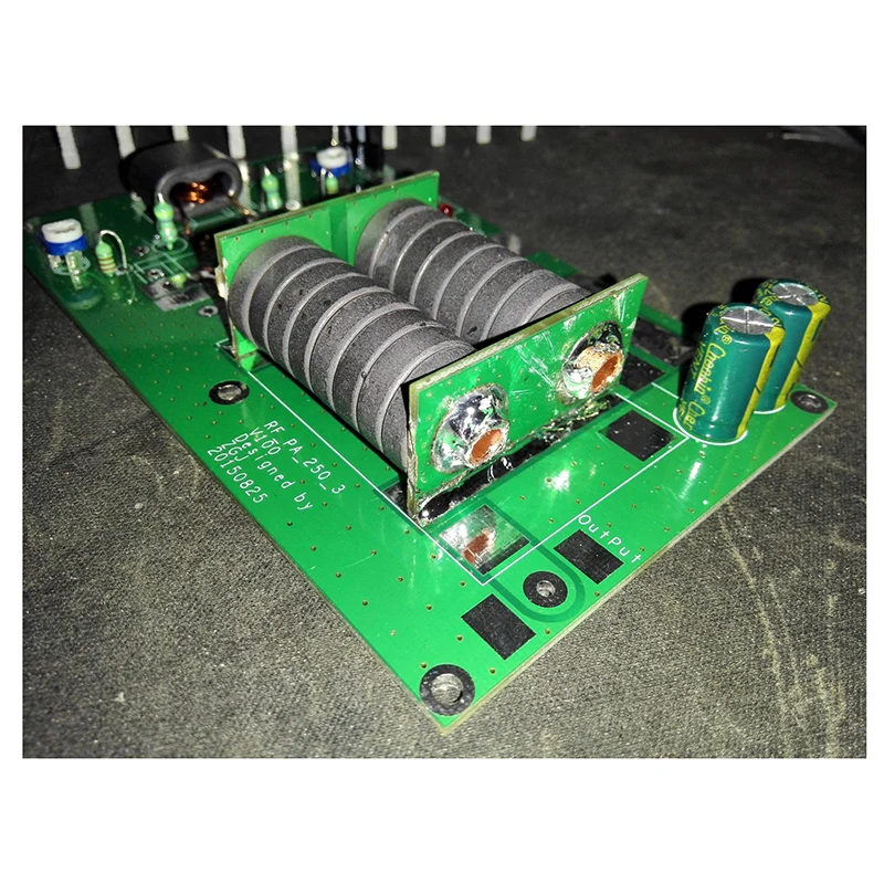 180W HF Linear de Potência de RF Amplificador / 180W Linear do Amplificador de Potência de Amplificador de Kits Para o Transceptor de Intercomunicação de Rádio HF FM Presunto H226 2