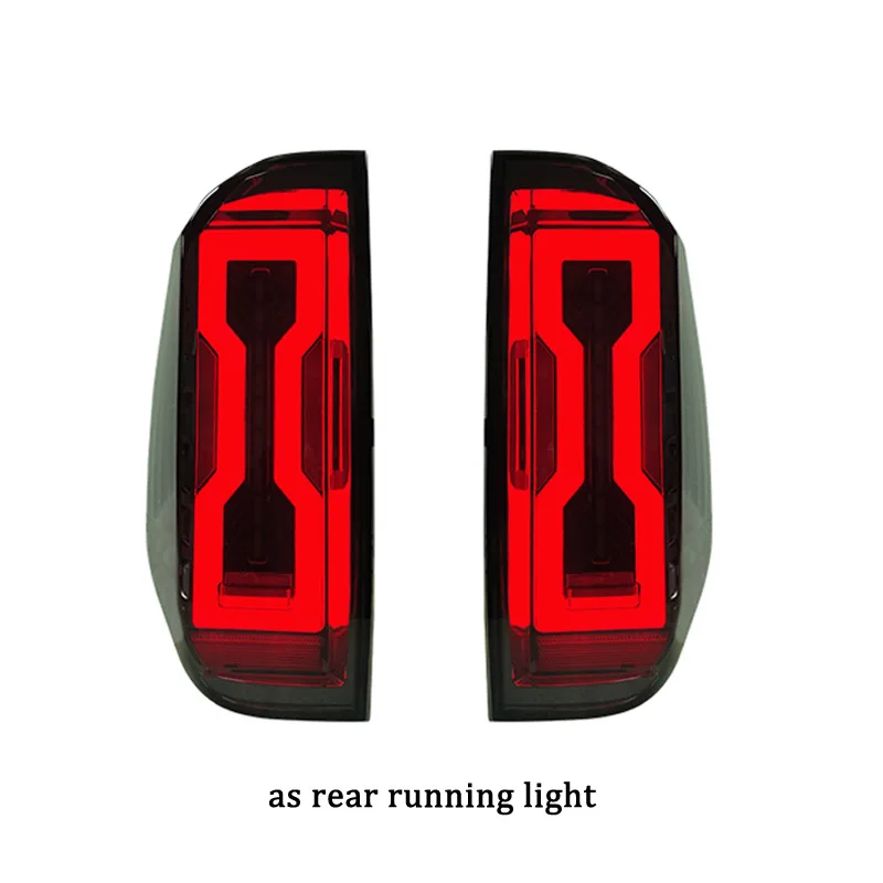 Carro LED lanterna traseira lanterna traseira Toyota Tundra 2014 - 2020 Traseira com Luz + Freio Lâmpada + Inversa + Dinâmica do Sinal de volta 2