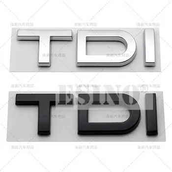 3D TDI Tronco de Carro ABS Emblema Emblema Para Carro com porta Traseira do Fender Porta Adesivo Emblema para Audi A4 A5 A6 A7 A8 Q3 Q5 Q7