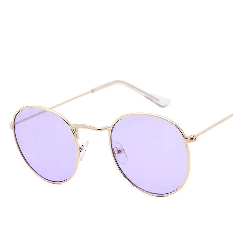 2021 Luxo Espelho Óculos de sol das Mulheres/Homens da Marca do Designer Senhora Clássicos Redondos, Óculos de Sol UV400 Exterior Oculos De Sol Gafas 3