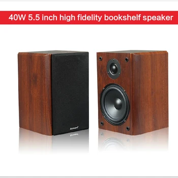 40W*2 5.5 polegadas de Alta potência, alto-Falante Casa Passivo de Áudio hi-fi de alto-Falante Febre-nível de Alta-fidelidade Bookshelf alto-Falante Surround