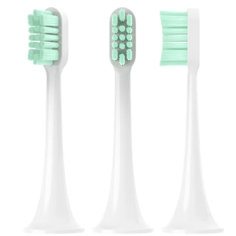 1-10pcs Escova de dentes Elétrica Cabeças de Reposição Para XIAOMI MIJIA T100 T300 T500 T700 Branco Vácuo Substituto Cabeças Sem Logotipo 4