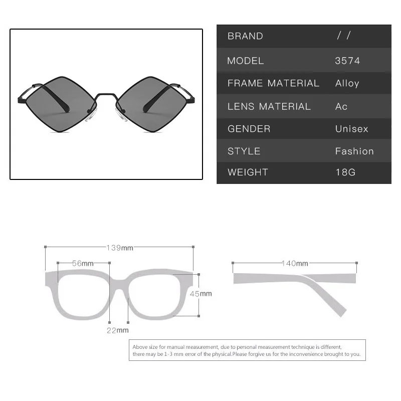 2022 Punk Óculos de sol das Mulheres da Marca do Designer de Pequeno Quadrado de Steampunk, Óculos de Sol dos Homens de Armação de Metal Condução de Óculos gafas de sol mujer 4