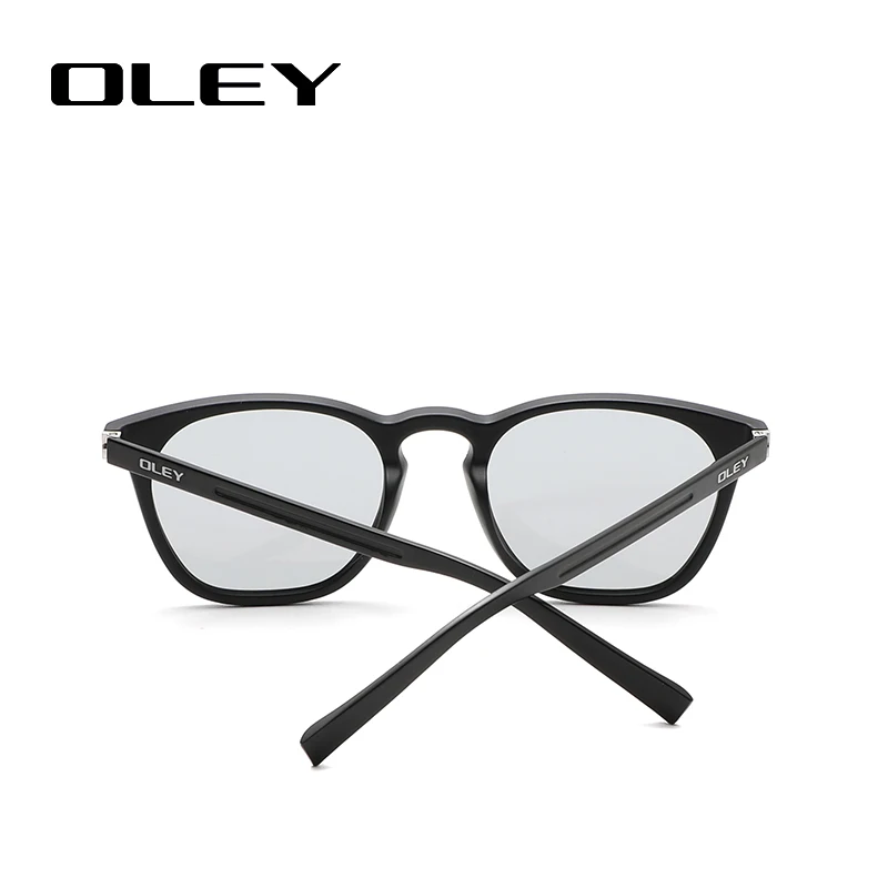OLEY Moda Mulheres de Óculos de sol Polarizados Retro Clássico da Rodada Fotossensíveis Óculos Pode fazer óculos de míope Aceitar logotipo personalizado Y0518 4