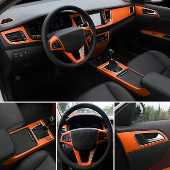 50 cm*200/300 Brilhante laranja Fosco de Vinil carro Envolve auto 3D em fibra de carbono Folha de Carro Envoltório de Filme de Veículos Adesivo de Carro do corpo de Adesivo 5