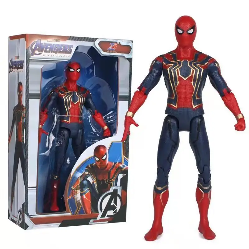 Disney Ferro Homem Aranha Figura de Ação Brinquedos, Os Vingadores Infinito de Guerra Peter Parker Herói Estatueta Ornamentos Modelo de Presente para as Crianças 5