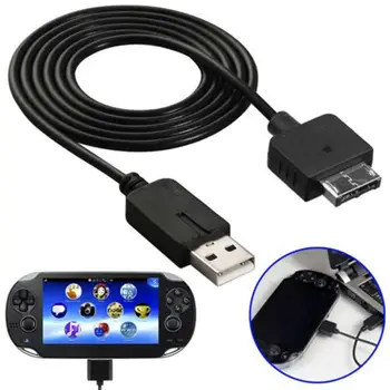 A Máquina de jogo do Carregador do USB do Carregador Cabo de Dados de Carregamento Para Sony PS Vita de Sincronização de Dados de Carga de Chumbo PSV Vita