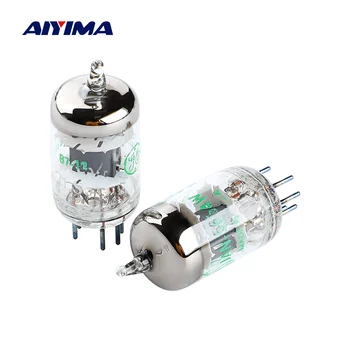 AIYIMA 2Pcs GE 5654W Tubo de Vácuo Válvula de Vácuo Tubo Eletrônico de Atualização Para 6J1 6m1 6AK5 6J1P EF95 Emparelhamento Amplificador de Áudio
