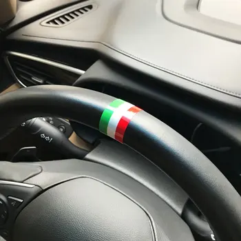 Alemanha Itália Espanha Bandeira Nacional Universal Volante Adesivos Cola Decalques Auto Acessórios Do Exterior Do Carro Criativos Adesivos 1