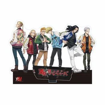 Anime de Tóquio Revengers Hinata Takemichi Acrílico transparente Figuras de Ação Stand Modelo de Placa de Desktop Decoração Brinquedo Para Presente de Natal