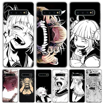Anime Himiko'Toga Boku Caso de Telefone Para Samsung Galaxy S20 FE, S21, S22 Ultra S10 Lite S9 S8 Mais S7 Borda J4 + Arte Coque Fundas
