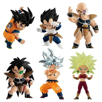 Bandai Dragon Ball Super Adverge Movimento De 5 De Goku, Raditz Ssj Kefla Genuino Boneca Presentes Brinquedo Modelo De Figuras De Anime Recolher Ornamentos