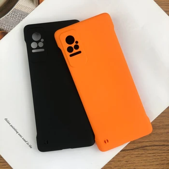 Candy Color sem aro Fosco Caso Para Xiaomi Civi 5G Slim Rígido do PC à prova de Choque Tampa do pára-choque