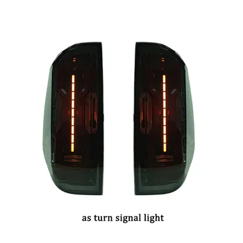 Carro LED lanterna traseira lanterna traseira Toyota Tundra 2014 - 2020 Traseira com Luz + Freio Lâmpada + Inversa + Dinâmica do Sinal de volta 3