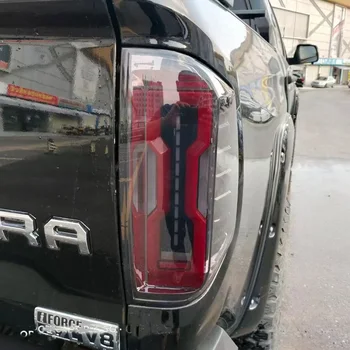 Carro LED lanterna traseira lanterna traseira Toyota Tundra 2014 - 2020 Traseira com Luz + Freio Lâmpada + Inversa + Dinâmica do Sinal de volta 4