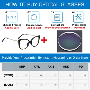 CRIXALIS Olho de Gato Azul de Luz de Bloqueio Óculos Mulheres Prescrição de Óculos com Armação de Moda feminina Computador Óculos Feminino UV400 2