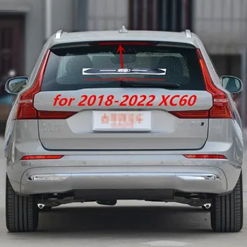 De Fibra de carbono, Adesivos E Decalques de Alta Montado Parar de Freio Luz de Lâmpada Estilo Carro para a Volvo XC60 2009-2017 2018-2022