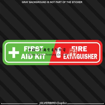 De primeiros Socorros, Extintor de Incêndio do veículo de emergência adesivo decalque cuidado kit de segurança
