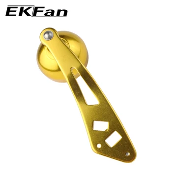 EKFan da Liga de Alumínio de 3000-5000 Série Botão 94MM Carretel de Pesca de Alça Para a AB & DAI Baitcasting Reel Fishing Tackle peças 3