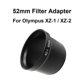 Filtro Adaptador de Tubo de 52mm de Metal para Olympus XZ-1 / XZ-2 câmara de filtro (UV / CPL / ND etc.) capa de lente, etc.