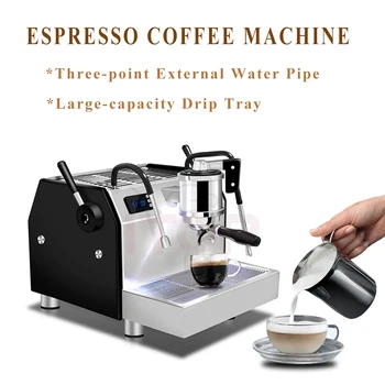 ITOP 9Bar máquina de Café Comercial de Aço Inoxidável de Grande e Pesada Máquina de Café Expresso, 220V-240V/50-60Hz