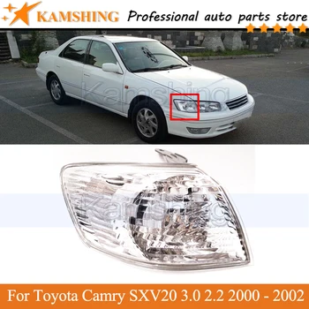 Kamshing Frente do sinal de volta da lâmpada de luz Para Toyota Camry SXV20 3.0 2.2 2000 - 2002 luz da Cabeça do Marcador de Luz de Canto, luz pára-choques