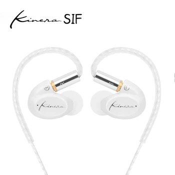 Kinera SIF IEM Fones de ouvido Dinâmico, com Destacável MMCX No Ouvido Monitores de Fones de ouvido