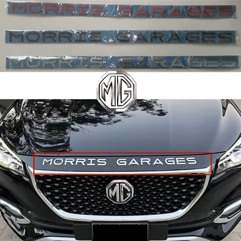 Letras-Emblema para a morris garages acessórios MG5 MG6 MGZS/ZX MGHS CarStyling o Capô Dianteiro tampa da Placa de identificação do Adesivo Fosco brilhante