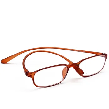 LONSY Marca Retro TR90 Óculos de Leitura Mulheres Homens Ultraleve Presbiopia Óculos de lente Clara +100 +200 +300 +400 2