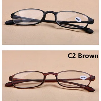 LONSY Marca Retro TR90 Óculos de Leitura Mulheres Homens Ultraleve Presbiopia Óculos de lente Clara +100 +200 +300 +400 4