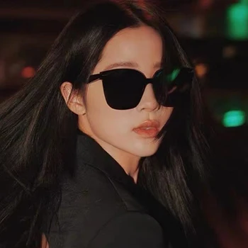 LS JOÃO de Luxo coreano Cateye Óculos de sol feminino masculino da Marca do Designer de Acetato de Moda de Óculos de Sol Polarizados Tons UV400 0