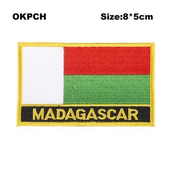 Maldivas Bandeira patches adesivos em t-shirts insígnia militar a transferência de calor PT0111-R 1